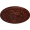 Ekena Millwork Rose Ceiling Medallion (Fits Canopies up to 13 1/2"), 33 7/8"OD x 2 3/8"P, Antique Copper CM33ROACS - alternate 3